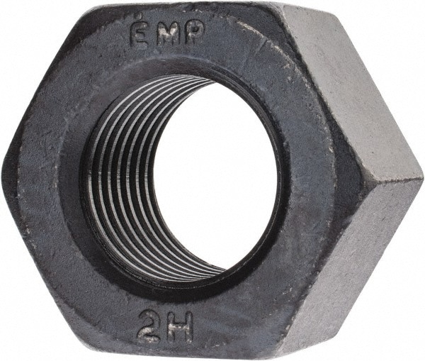 2-8 UN Steel Right Hand Heavy Hex Nut