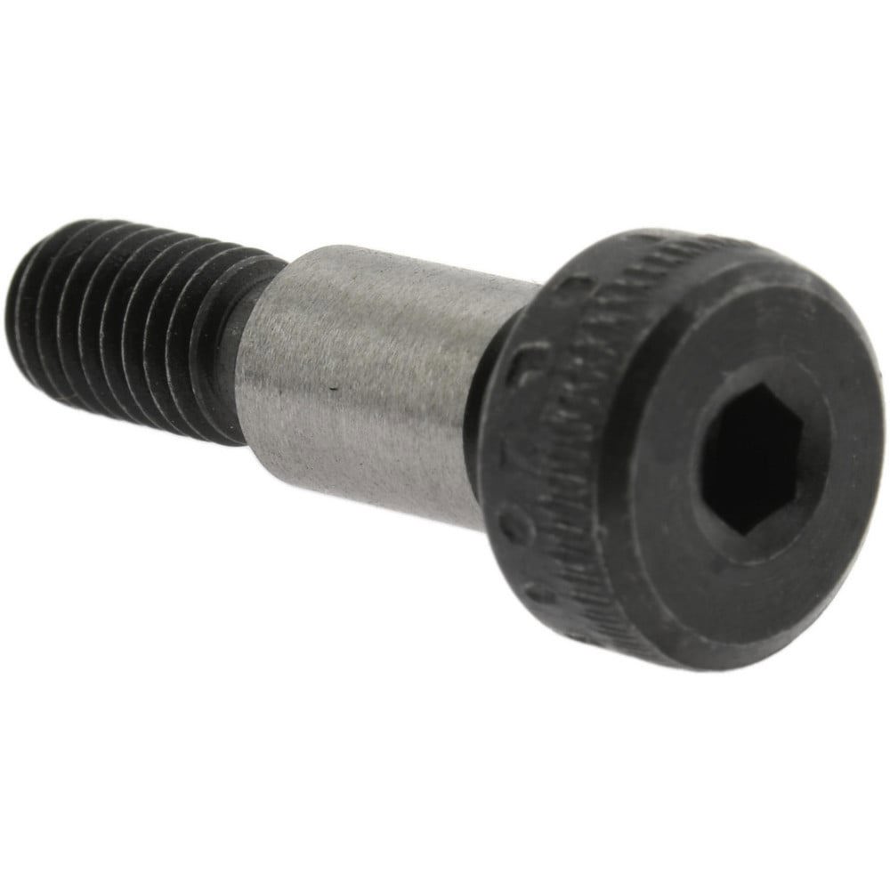 Shoulder Screw: 6 mm Shoulder Dia, 10 mm Shoulder Length, M5x0.80, 12.9 Alloy Steel, Hex Socket