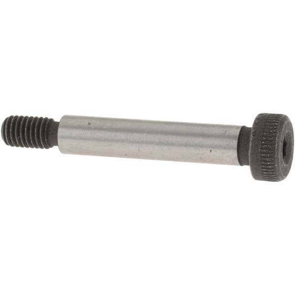 Shoulder Screw: 6 mm Shoulder Dia, 30 mm Shoulder Length, M5x0.80, 12.9 Alloy Steel, Hex Socket