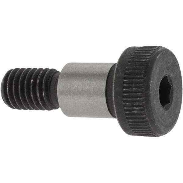 Shoulder Screw: 10 mm Shoulder Dia, 12 mm Shoulder Length, M8x1.25, 8 Alloy Steel, Hex Socket