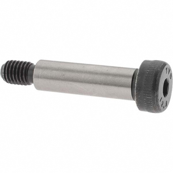 Shoulder Screw: 10 mm Shoulder Dia, 35 mm Shoulder Length, M8x1.25, 8 Alloy Steel, Hex Socket