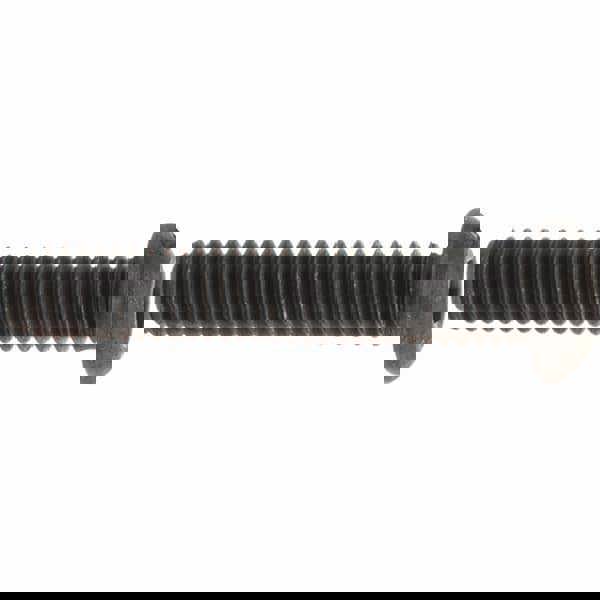 Button Socket Cap Screw: 5/16-18 x 1-3/4, Alloy Steel, Black Oxide Coated