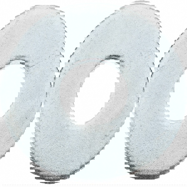 M12 Screw Fender Flat Washer: Steel, Zinc-Plated