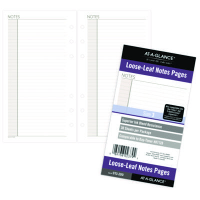 REFILL,SMALL,NOTE PAGES