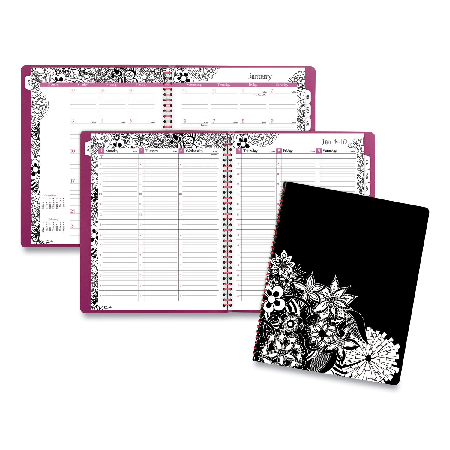 PLANNER,DOODLE,WH