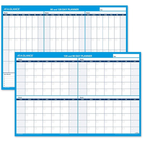 Erasable Wall Calendar: 1 Sheet