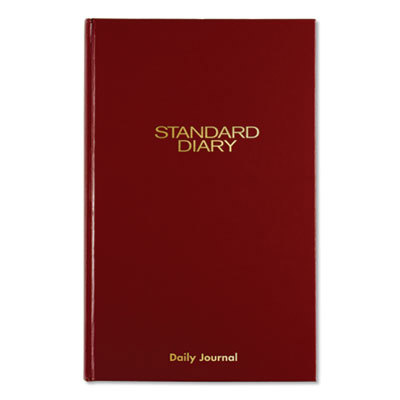 Daily Address Book: 210 Sheets, Red Paper