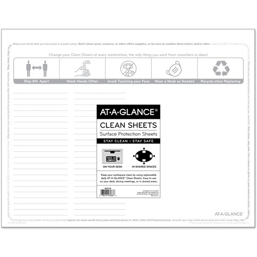 SHEET;DISPOSABLE;22X17;25PK