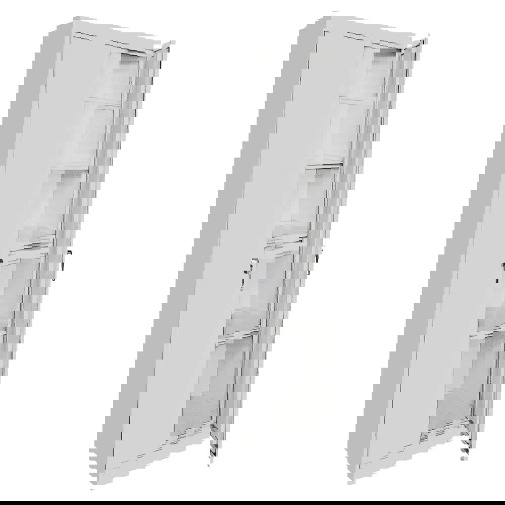 Storage Cabinets; Cabinet Type: Adjustable Shelf; Lockable Storage ; Cabinet Material: Steel ; Width (Inch): 48in ; Depth (Inch): 18in ; Cabinet Door Style: Lockable ; Height (Inch): 72in