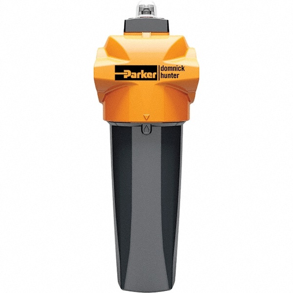 Oil & Water Filter/Separator: NPT End Connections, 339 CFM, Float Drain, Use on Oil, Particles & Water