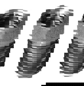 3/8X1/8 BLK STL HEX BUSH