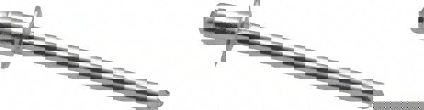 Open End Blind Rivet: Size 41, Dome Head, Aluminum Body, Aluminum Mandrel