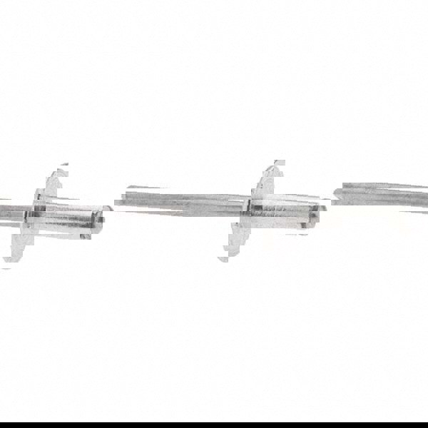 Open End Blind Rivet: Large Flange Head, Aluminum Body, Aluminum Mandrel