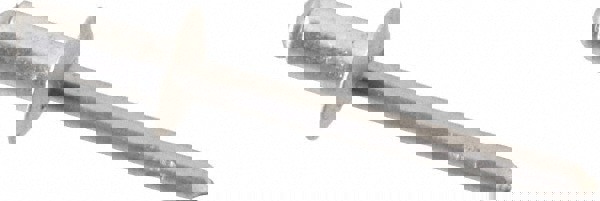 Open End Blind Rivet: Size 64, Dome Head, Aluminum Body, Aluminum Mandrel