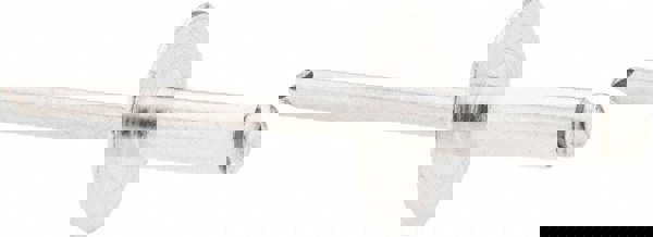 Open End Blind Rivet: Size 66, Large Flange Dome Head, Aluminum Body, Aluminum Mandrel