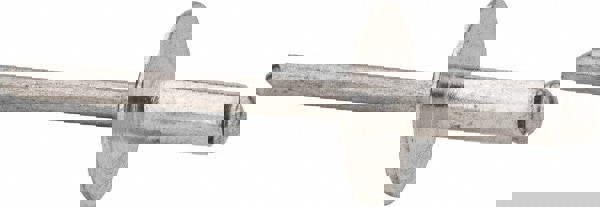 Open End Blind Rivet: Size 66, Large Flange Dome Head, Aluminum Body, Aluminum Mandrel