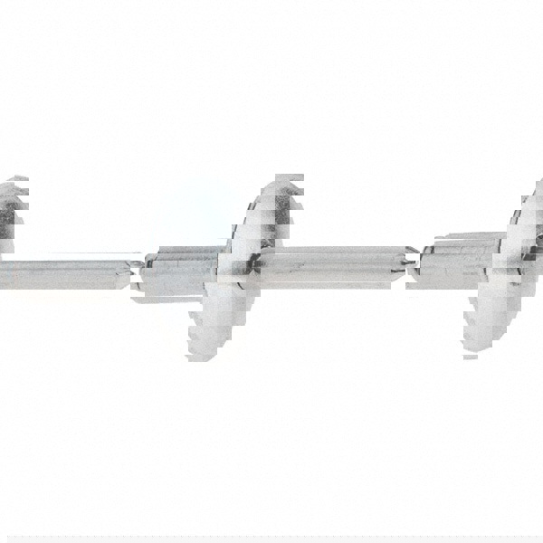 Open End Blind Rivet: Size 68, Large Flange Dome Head, Aluminum Body, Aluminum Mandrel