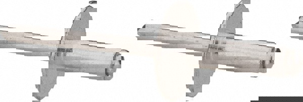 Open End Blind Rivet: Size 68, Large Flange Dome Head, Aluminum Body, Aluminum Mandrel