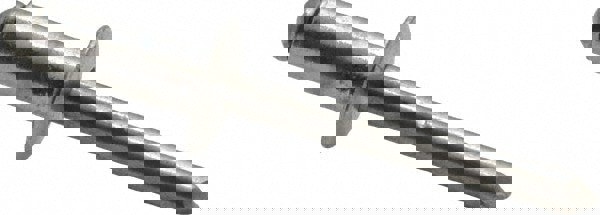 Open End Blind Rivet: Size 86, Dome Head, Aluminum Body, Aluminum Mandrel