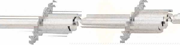 Open End Blind Rivet: Size 88, Dome Head, Aluminum Body, Aluminum Mandrel