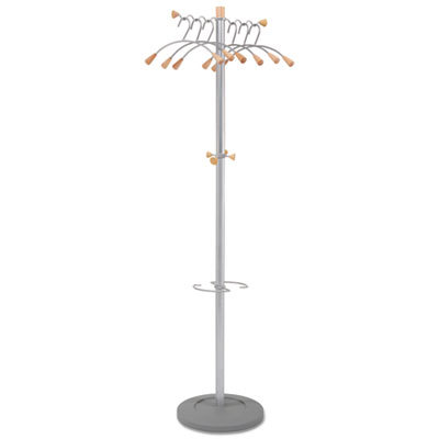 Office Storage Floor Rack: 18-7/8