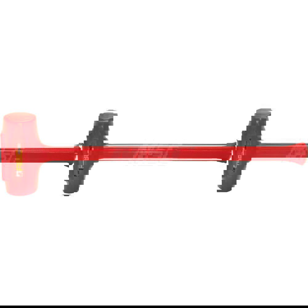 10.5Lb Polyurethane Dead Blow Hammer, Non-Sparking, Non-Marring 3-1/4 Face Diam, 8 Head Length, OAL, 30, 26
