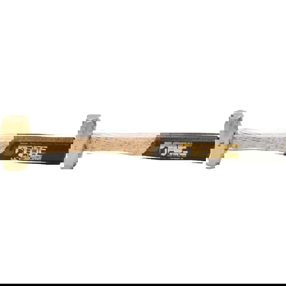 1 lb Brass Striking Hammer, Non-Sparking, Non-Marring 1