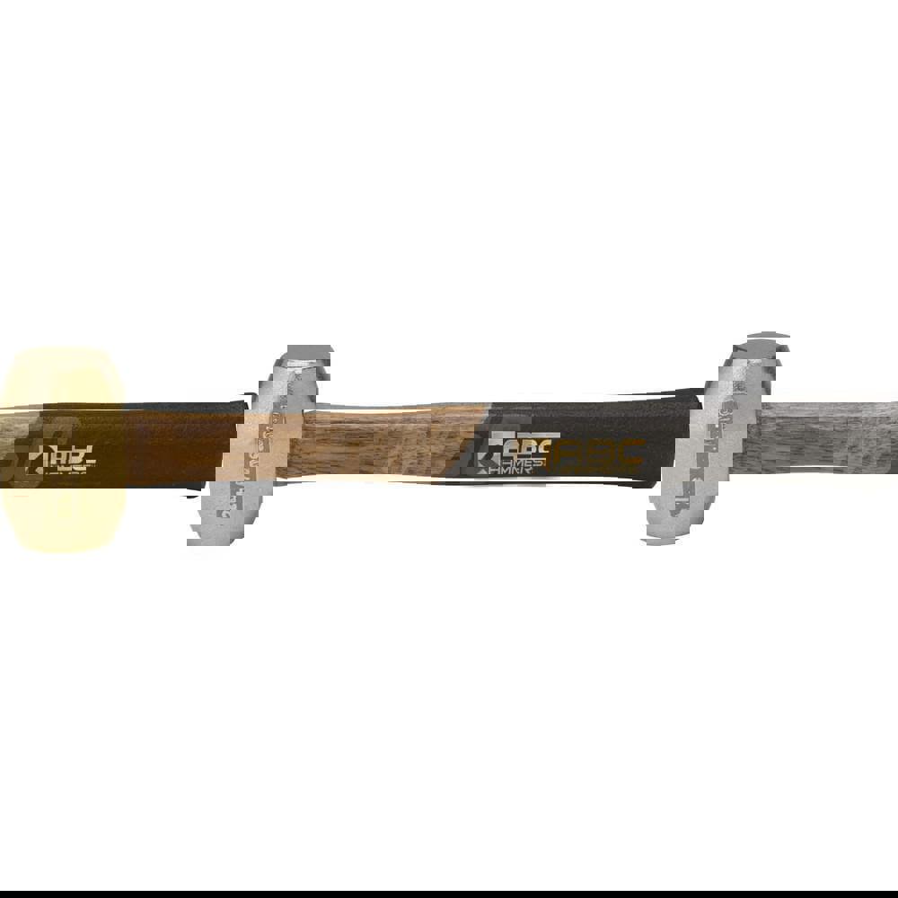 2 lb Brass Striking Hammer, Non-Sparking, Non-Marring 1-1/2