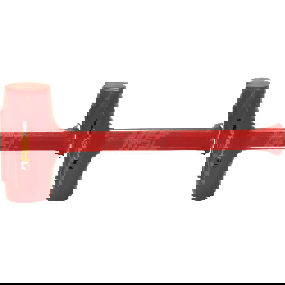 10.5 lb Polyurethane Dead Blow Hammer, Non-Sparking, Non-Marring 3-1/4 Face Diam, 8