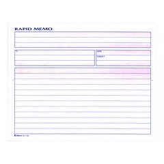 BOOK,RAPID MEMO,50ST/BK