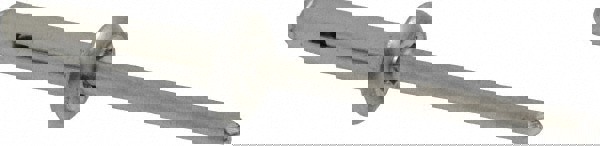 Tri Folding Blind Rivet: Dome Head, Aluminum Body, Aluminum Mandrel