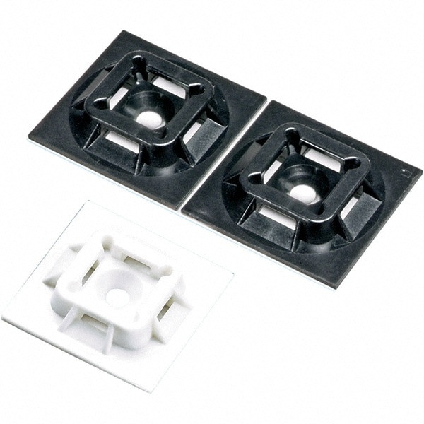 Natural (Color), Nylon, One-Piece Cable Tie Mounting Pad