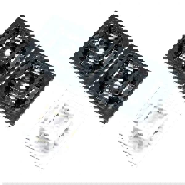 Natural (Color), Nylon, One-Piece Cable Tie Mounting Pad