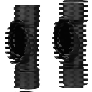 6X6X4 ABS DWV SAN TEE