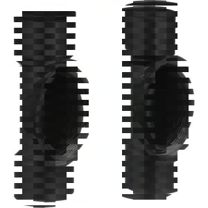 3 ABS DWV FLUSH CO TEE