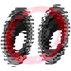 4X3 ABS DWV ADJ CLST FLG W/ MTL RNG