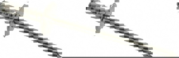 Blind Rivet: Size 43-44, Large Flange Head, Aluminum Body, Steel Mandrel