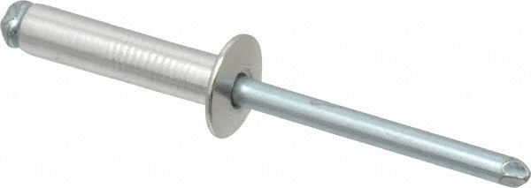 Open End Blind Rivet: Size 610, Dome Hea