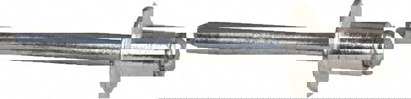 Open End Blind Rivet: Size 62, Dome Head, Aluminum Body, Steel Mandrel