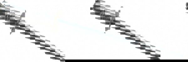 Peel Blind Rivet: Dome Head, Aluminum Body, Steel Mandrel