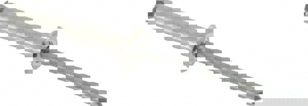 Peel Blind Rivet: Dome Head, Aluminum Body, Steel Mandrel