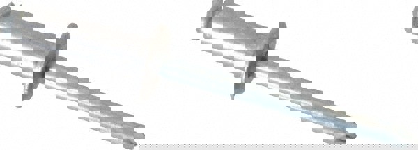 Peel Blind Rivet: Dome Head, Aluminum Body, Steel Mandrel