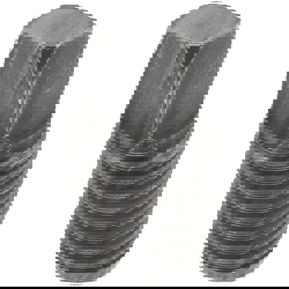 Black Square Plug: 1/8