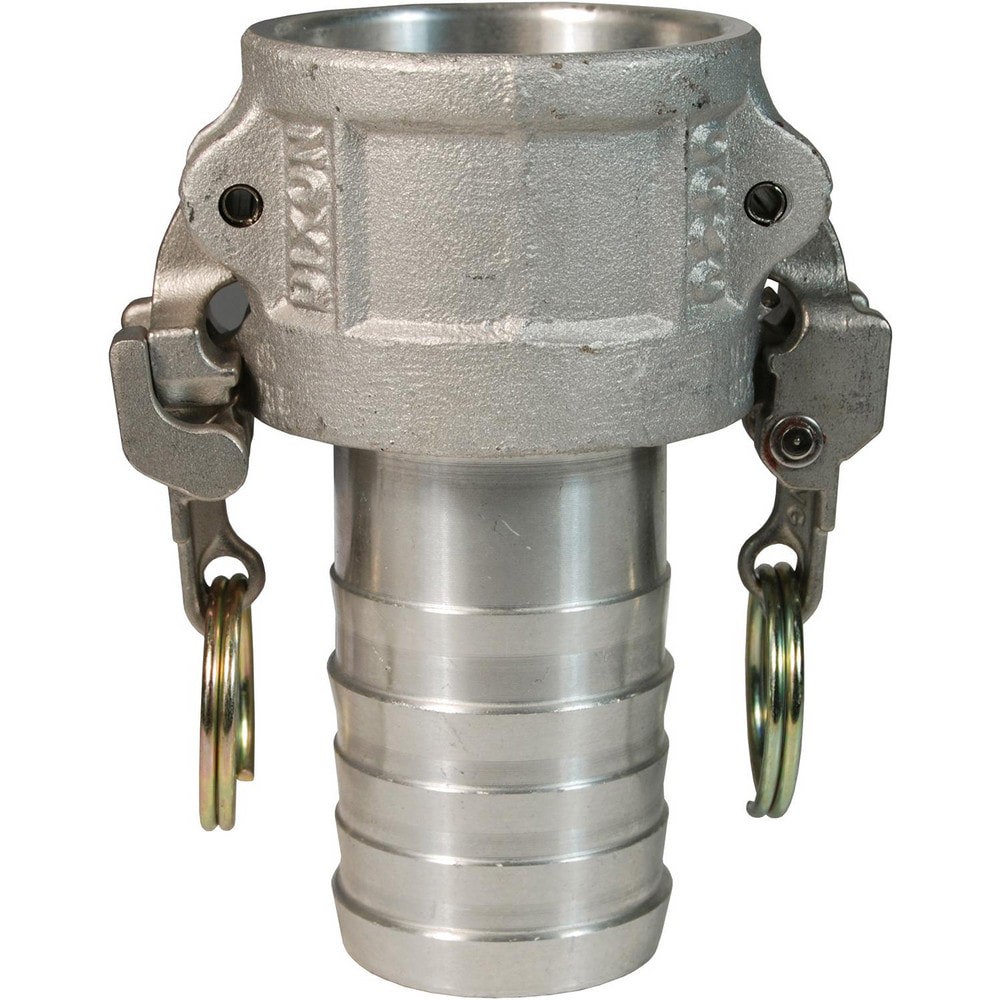 Suction & Discharge Hose Couplings; Type: Type C Coupler ; Coupling Type: Cam & Groove ; Coupling Descriptor: EZ Boss-Lock Coupler x Hose Shank ; Material: Aluminum ; Coupler Size (Fractional Inch): 2 ; Thread Size: Non-Threaded