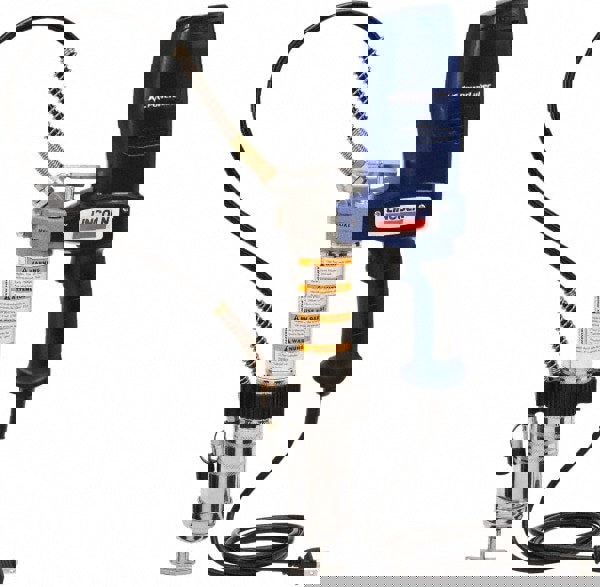 Corded Grease Gun: 7,000 Max psi, 14.5 oz Cartridge