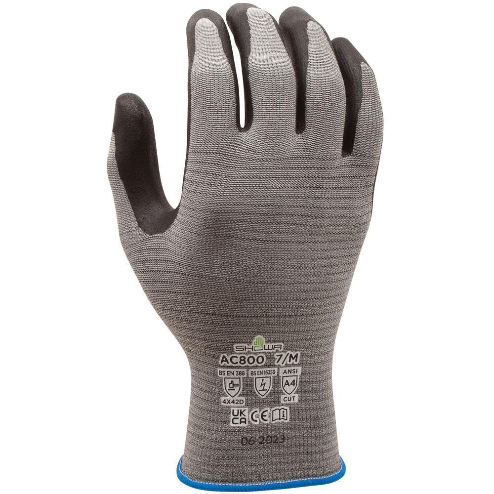Cut & Puncture Resistant Gloves; Style: Knit ; Coating Material: Micropore Nitrile ; Coating Coverage: Palm & Fingertips ; Glove Type: Cut-Resistant ; ANSI/ISEA Cut Resistance Level: A4 ; Primary Material: Engineered Yarn; Microfiber