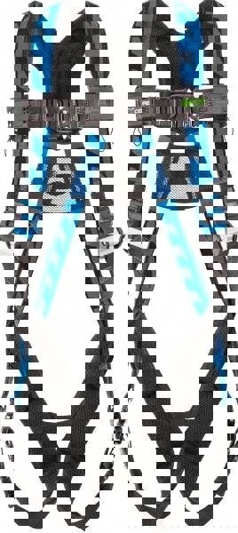 Fall Protection Harnesses: 400 Lb, AirCore Single D-ring Style, Size 2X-Large & 3X-Large, Polyester