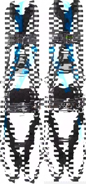 Fall Protection Harnesses: 400 Lb, AirCore Construction Style, Size 2X-Large & 3X-Large, Polyester