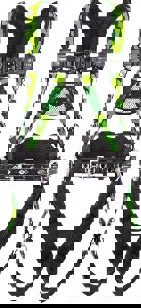 Fall Protection Harnesses: 400 Lb, AirCore Construction Style, Size Small & Medium, Polyester