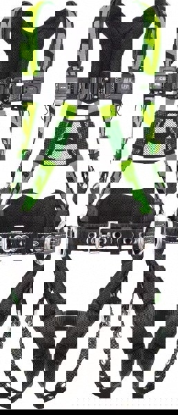 Fall Protection Harnesses: 400 Lb, AirCore Construction Style, Size Small & Medium, Polyester